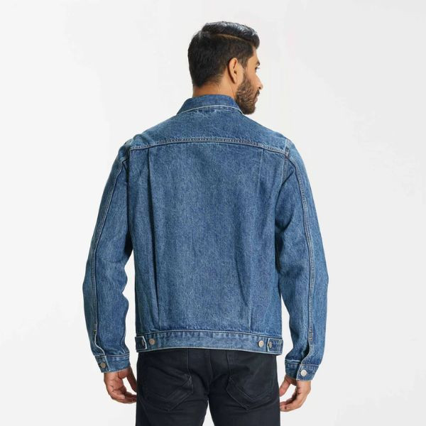 Mens Blue Denim Jacket two